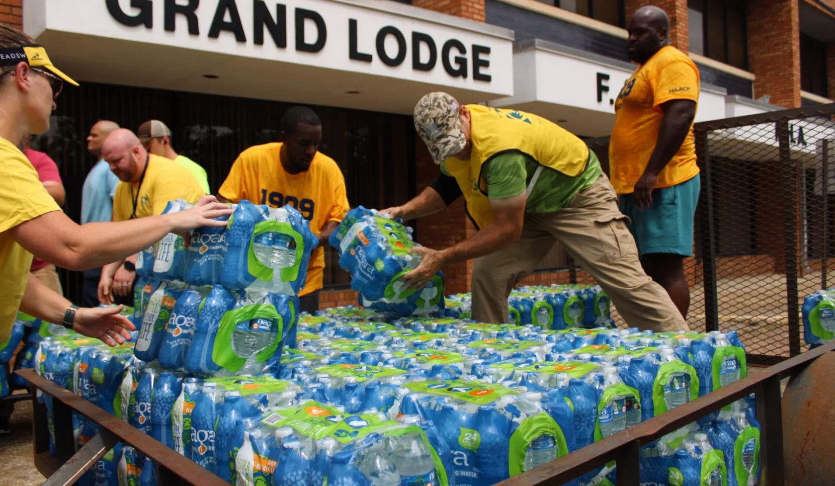 NAACP Water Distribution - Jackson, MS