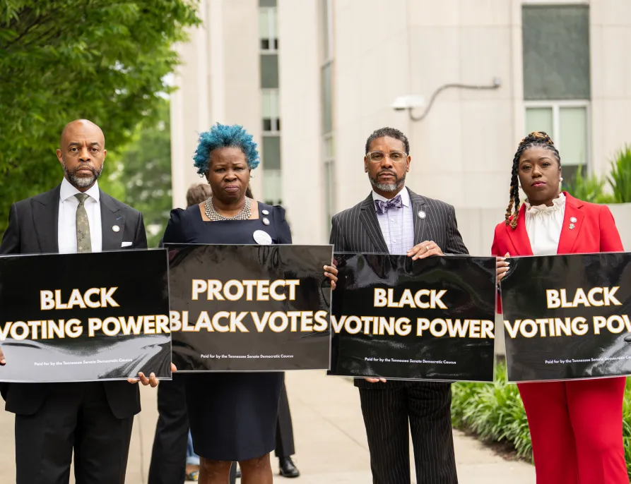 Voting Rights Image - Tennessee Rally