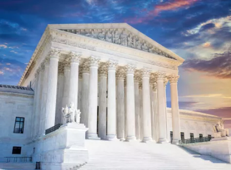 Supreme Court Building Side View - Daylight